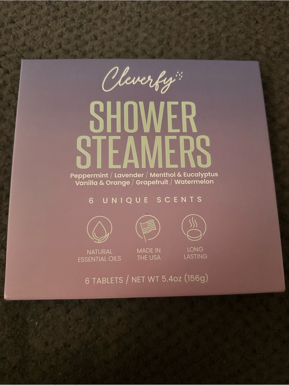 Cleverfy Shower Steamers -6 scents